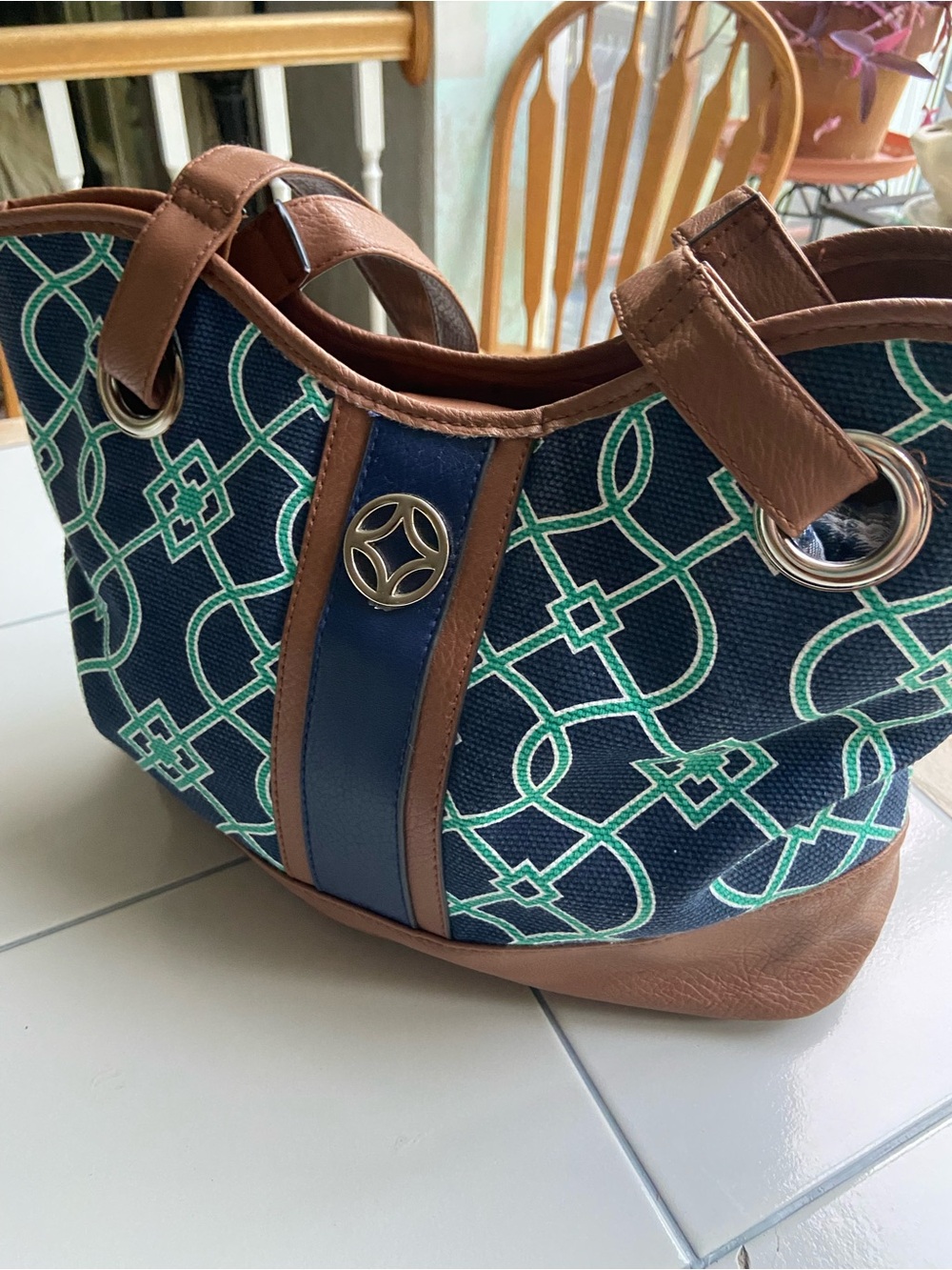 Croft and Barrow vintage tote